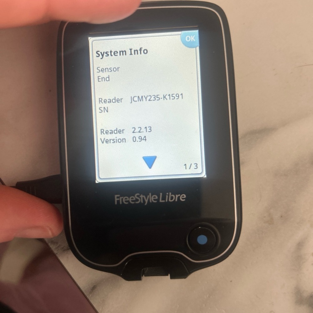 Freestyle Libre Black Wearable Sensor